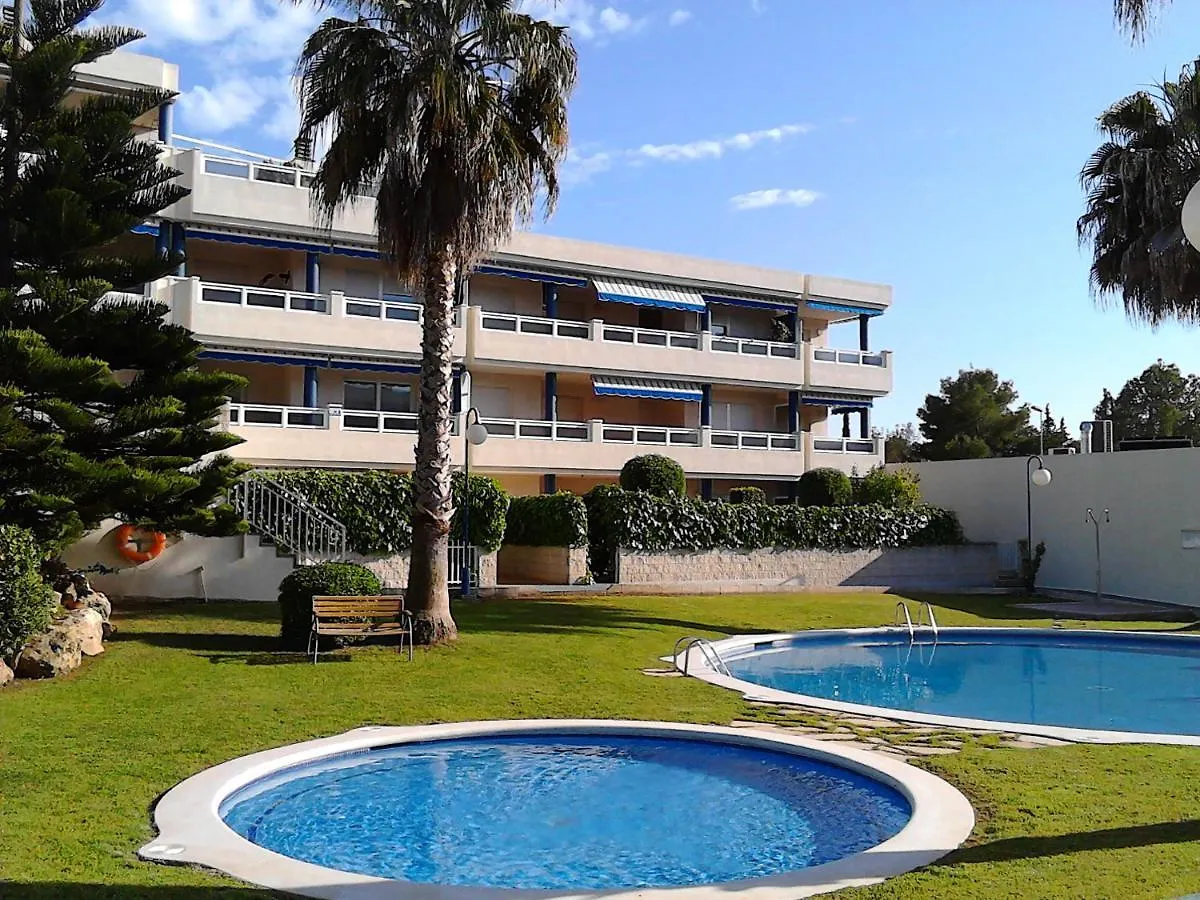 Gran terraza, jardín privado, piscina, playa cercana, wifi 300Mb, Netflix Apartamento Tarragona